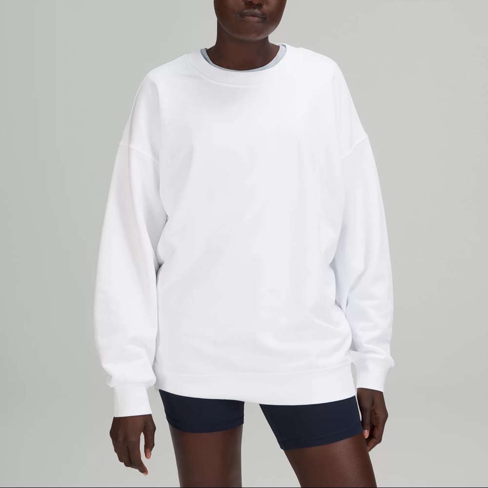 Lululemon White Crewneck 10